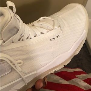 Fresh white Jordan’s size 12 got from Goat 720